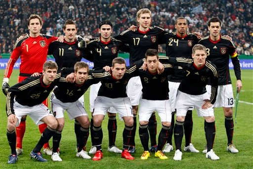 德国世界足球排名